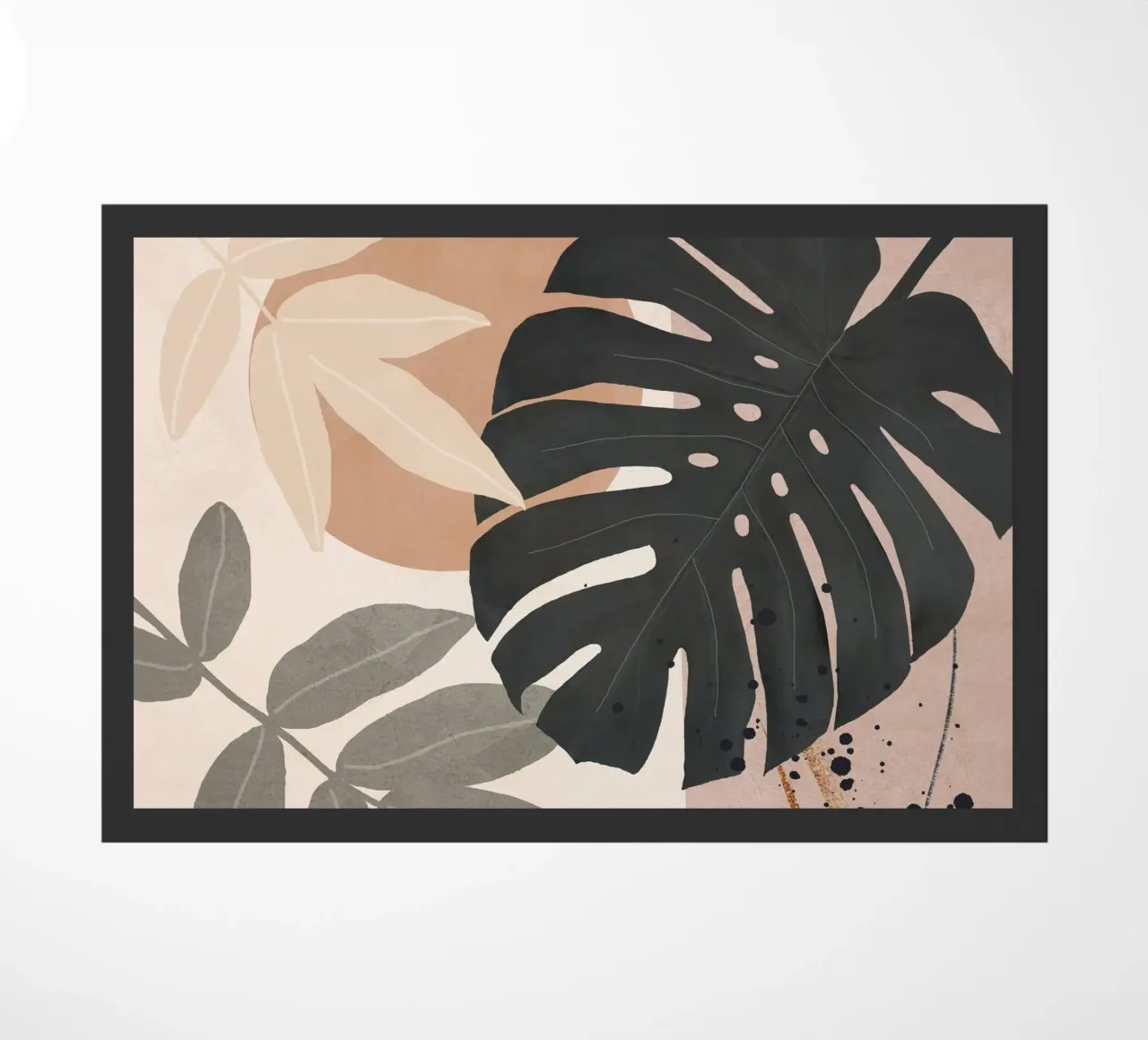 Abstract Tropical Art zerbino da cityart