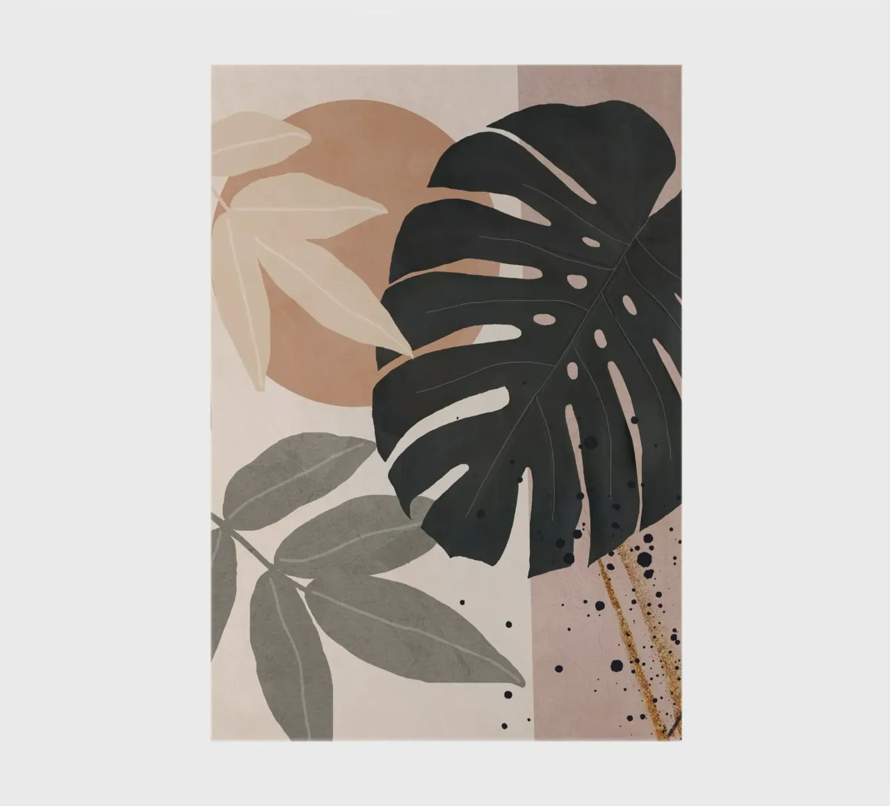 Abstract Tropical Art notebook by cityart