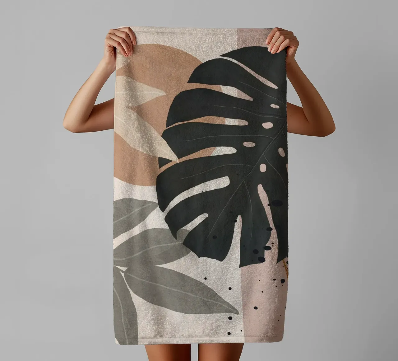 Abstract Tropical Art asciugamano da bagno da cityart