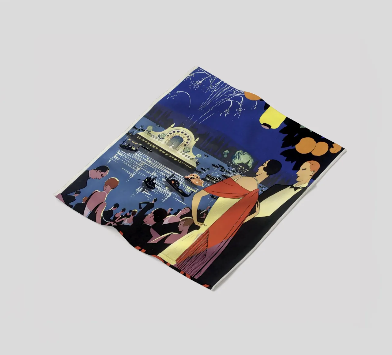 Roger Broders - Vichy coperta in pile da ARTOTHEK