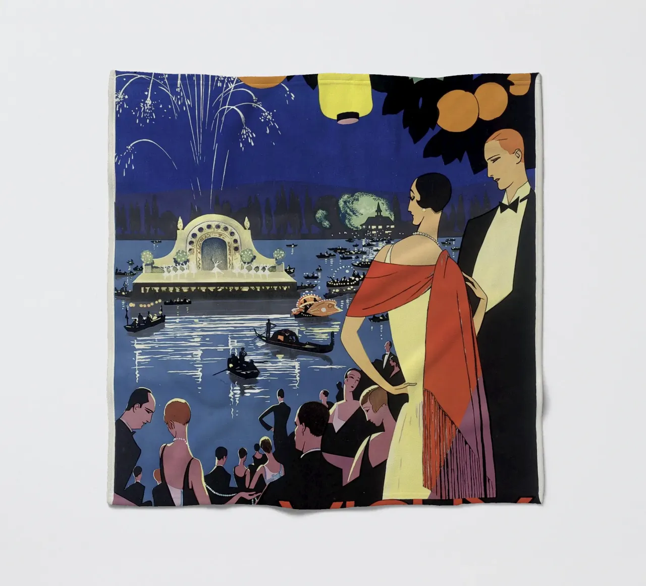 Roger Broders - Vichy coperta in pile da ARTOTHEK