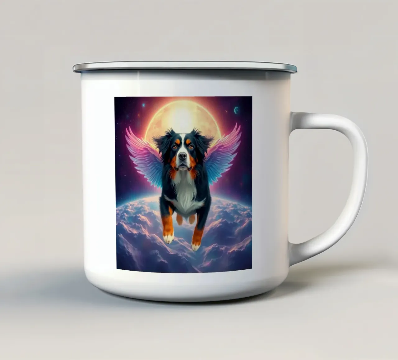 Un angelo del cielo #33 tazza in smalto da Yumis.Beargang.and.Me
