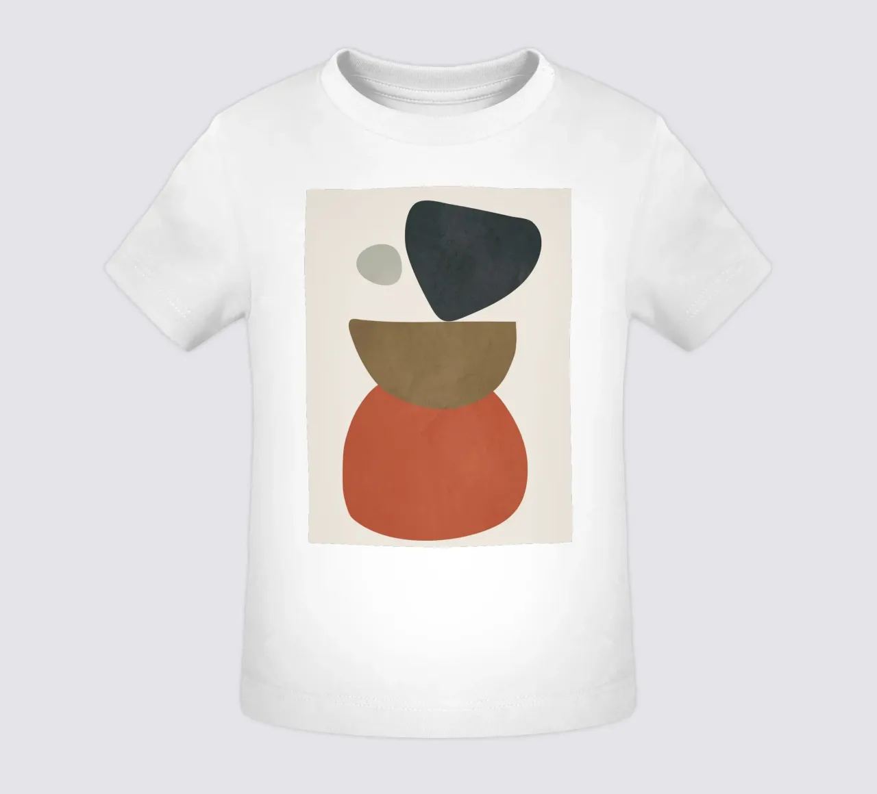 Abstract Balancing Stones maglietta neonato da cityart