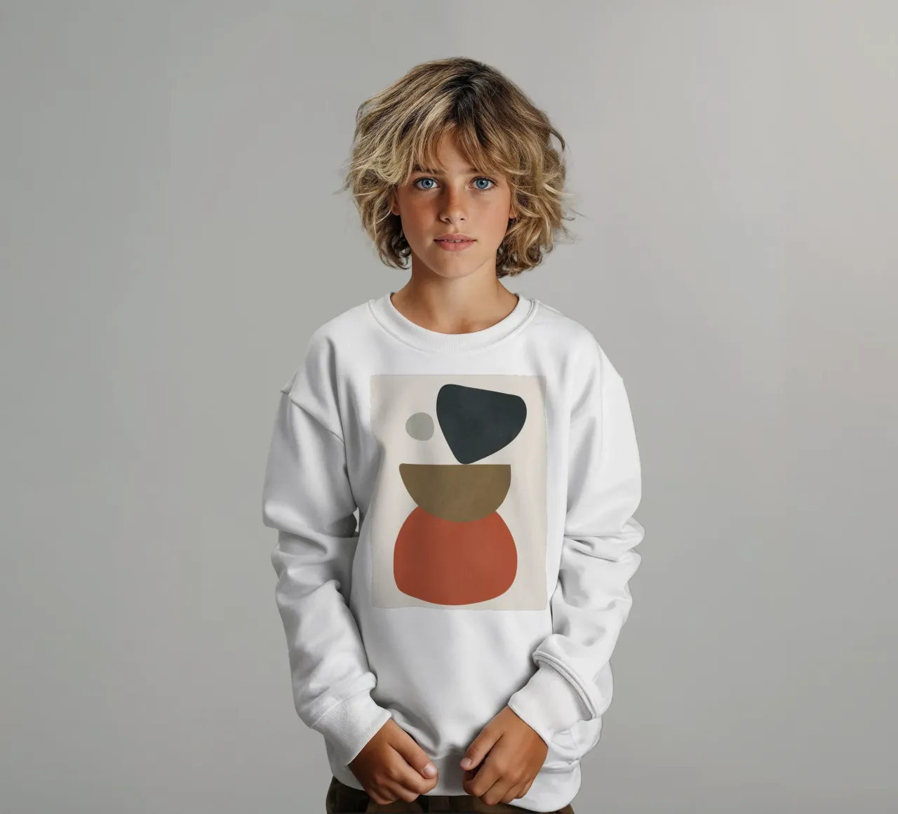 Abstract Balancing Stones felpa bambino da cityart