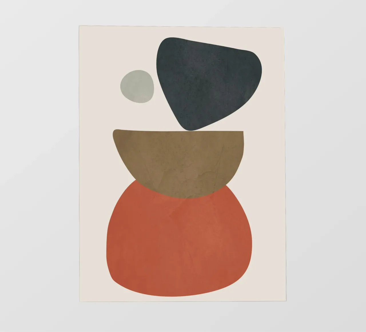 Abstract Balancing Stones telo in pvc da cityart