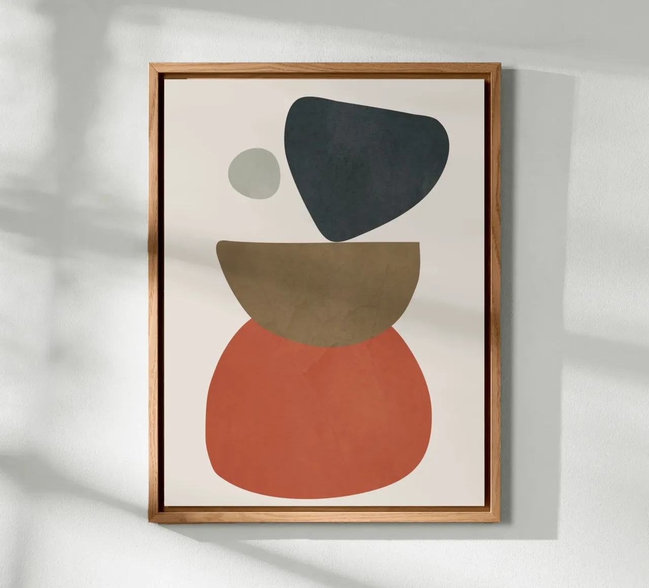 Abstract Balancing Stones alluminio dibond da cityart