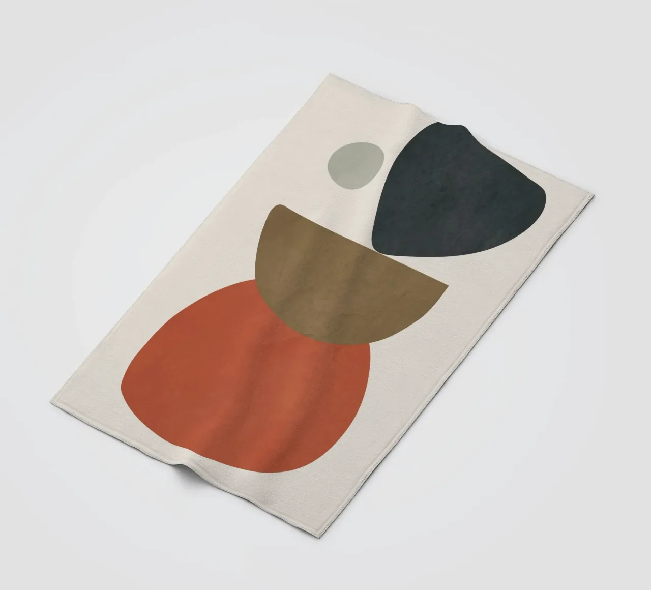 Abstract Balancing Stones coperta in pile da cityart