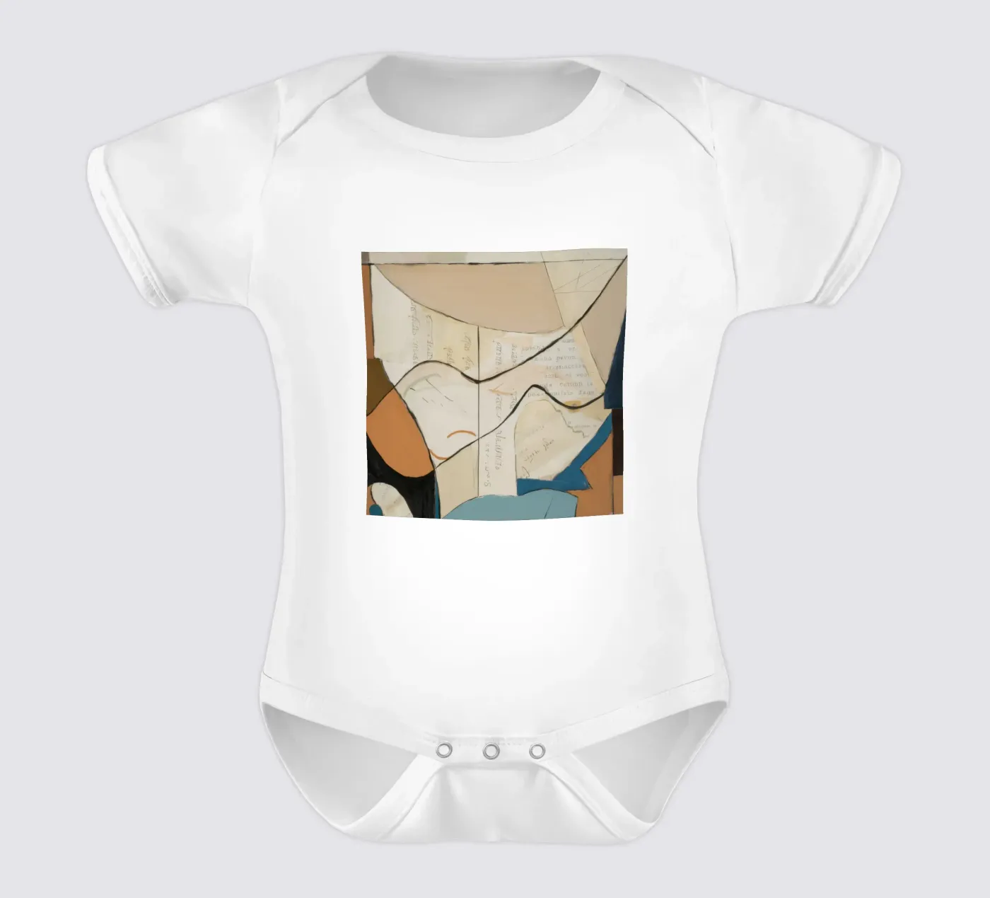 Eleganza sottile body neonato maniche corte da Crimson Whisper