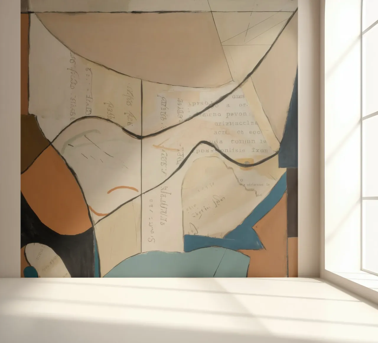 Subtiele elegantie fotobehang van Crimson Whisper