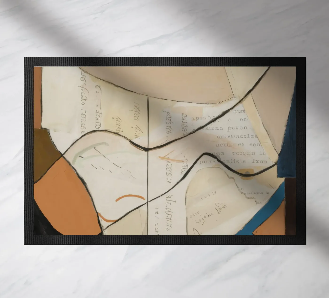 Subtiele elegantie deurmat van Crimson Whisper