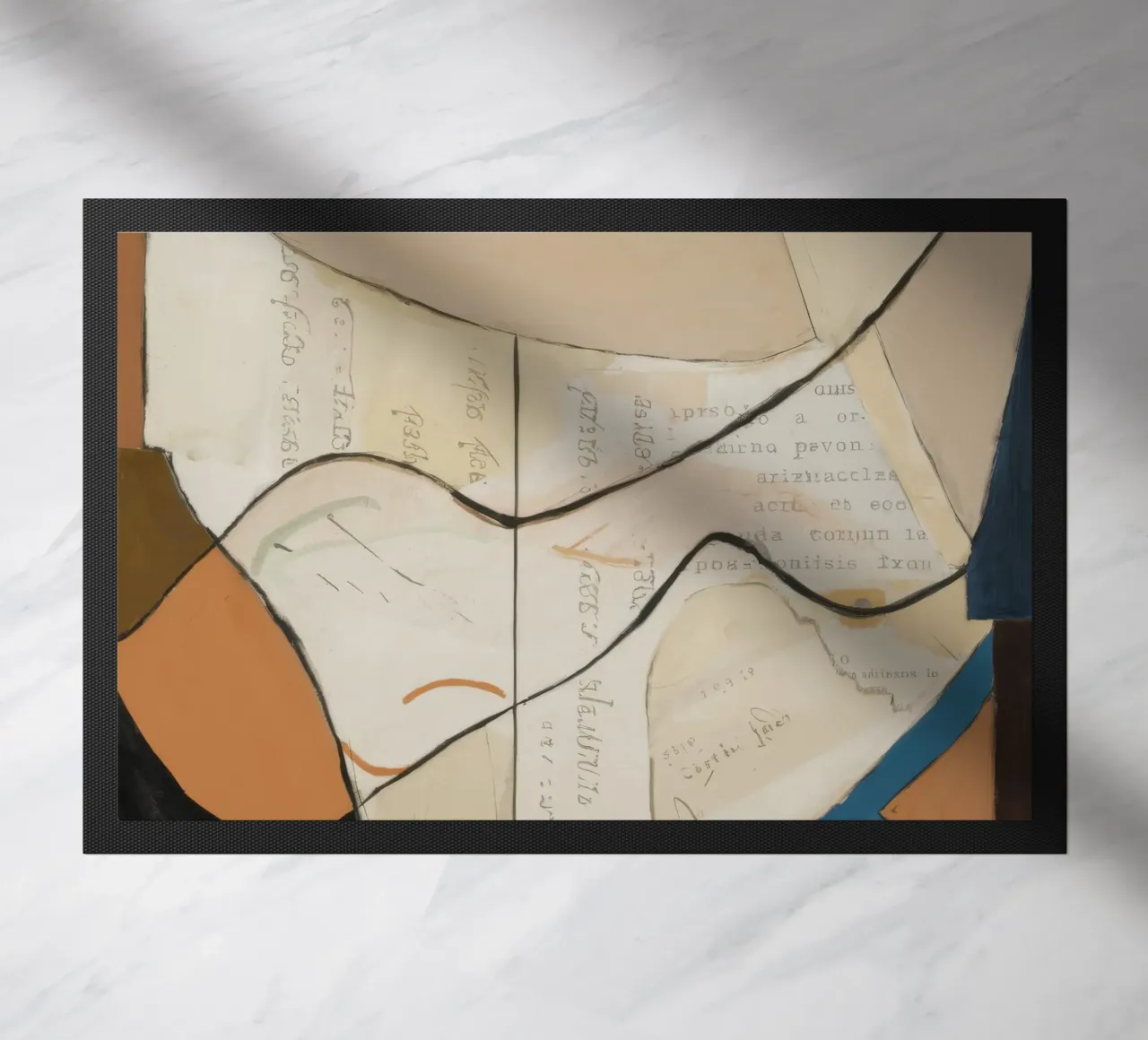 Subtle Elegance doormat by Crimson Whisper