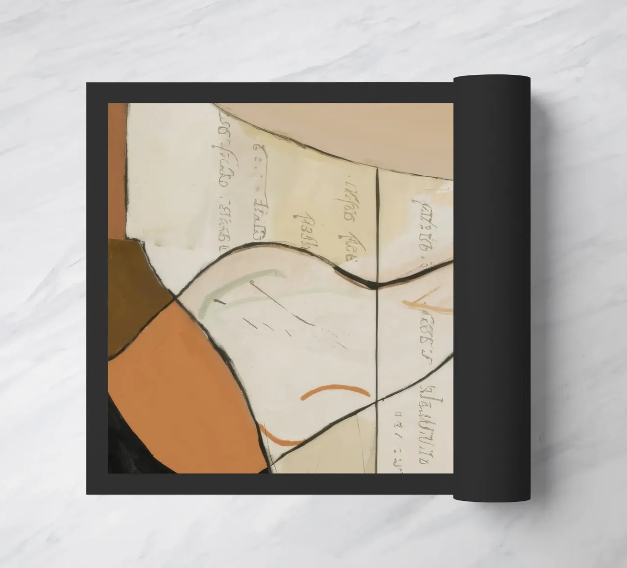 Subtle Elegance doormat by Crimson Whisper