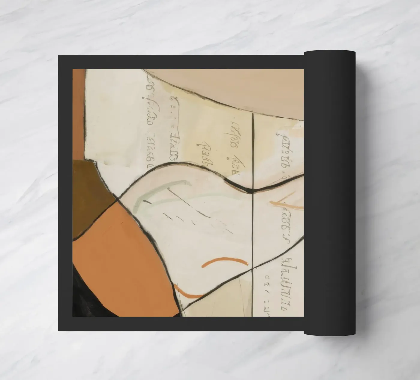 Subtiele elegantie deurmat van Crimson Whisper