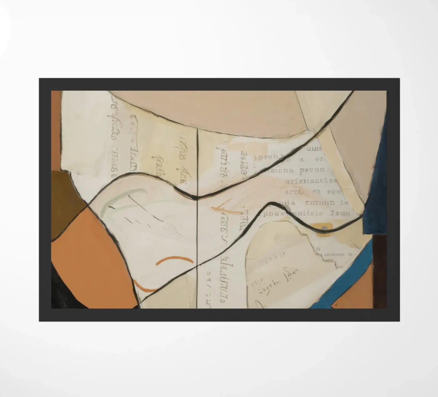 Subtiele elegantie deurmat van Crimson Whisper