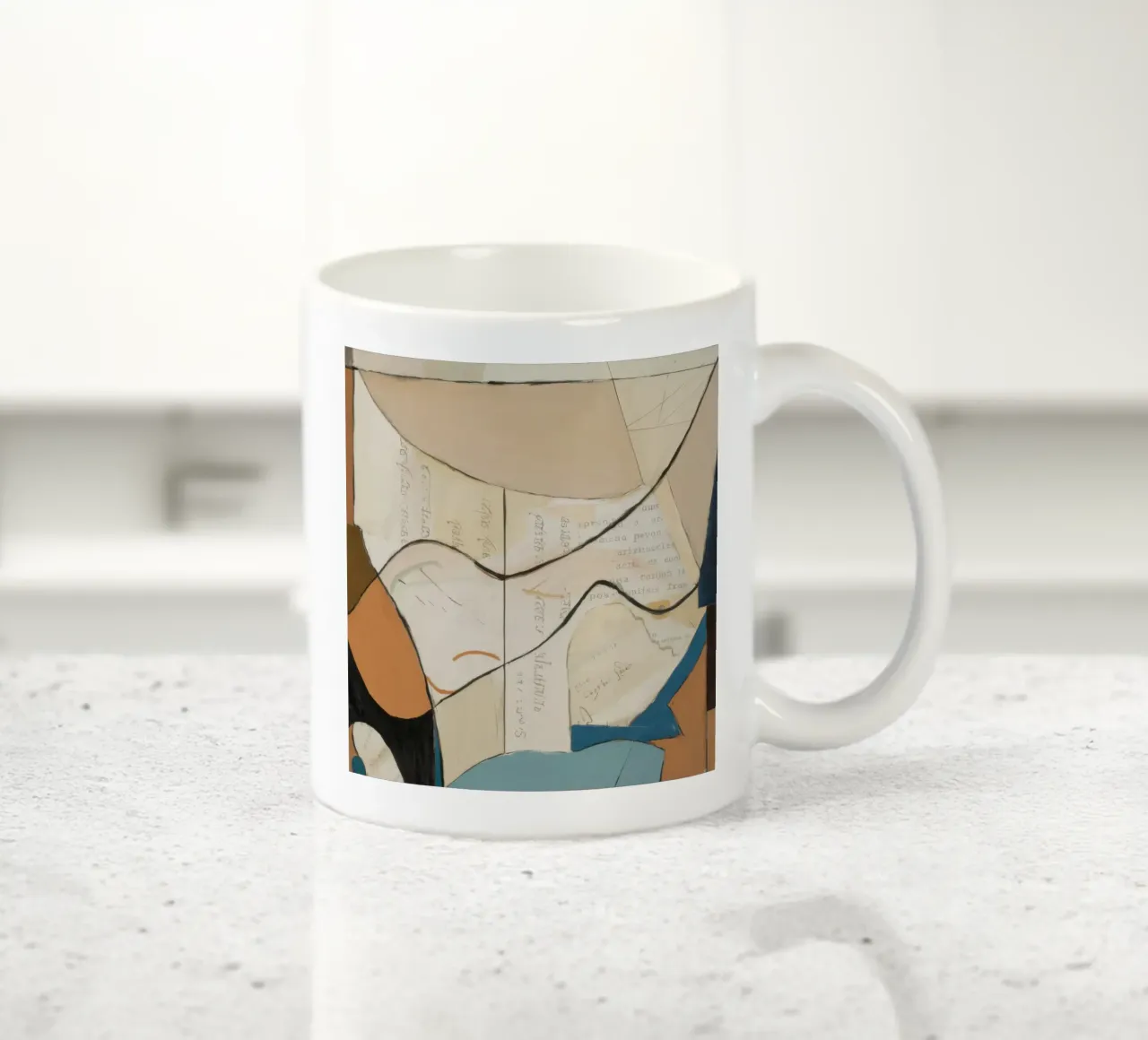 Subtle Elegance ceramic mug by Crimson Whisper