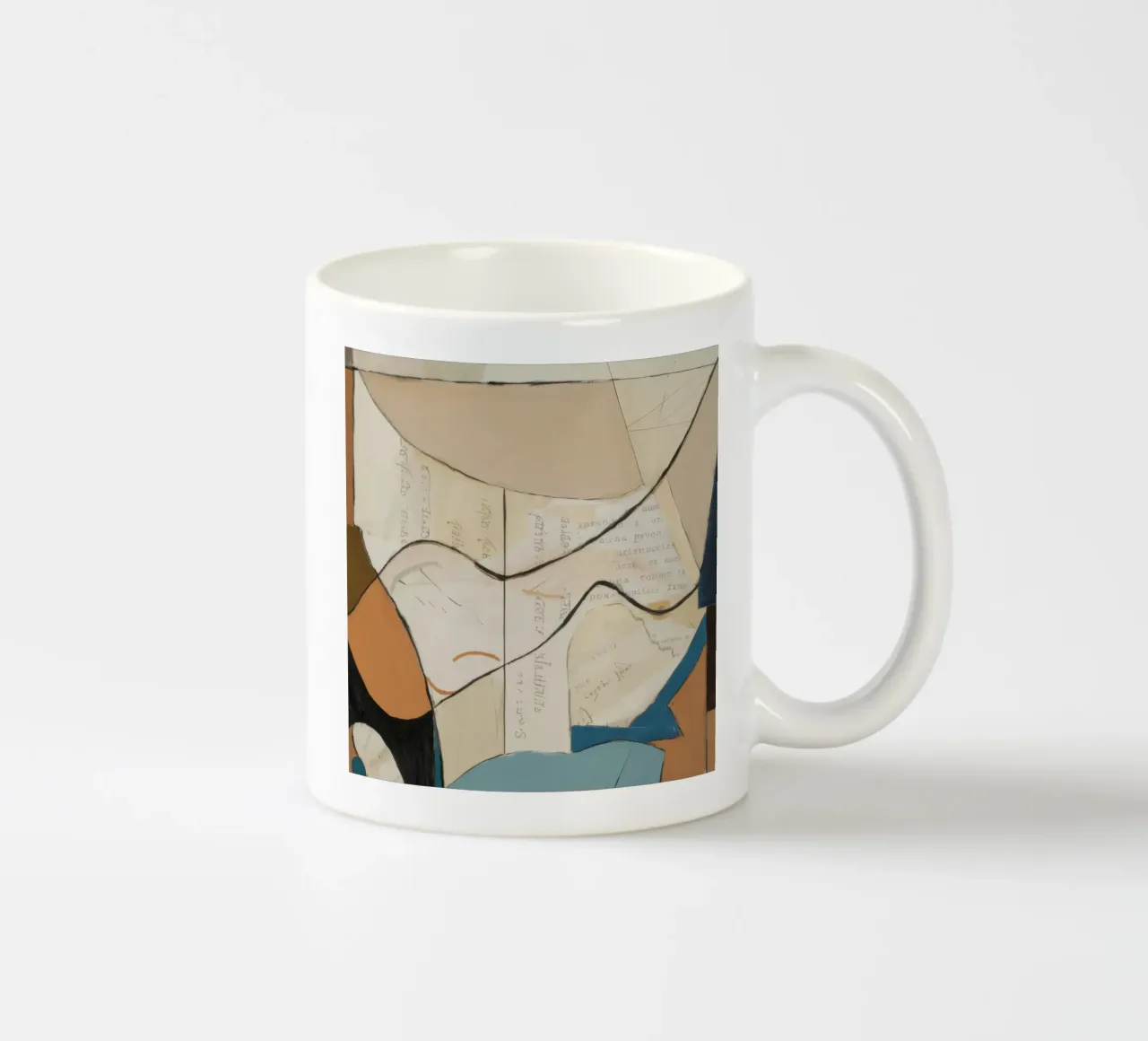 Subtle Elegance ceramic mug by Crimson Whisper