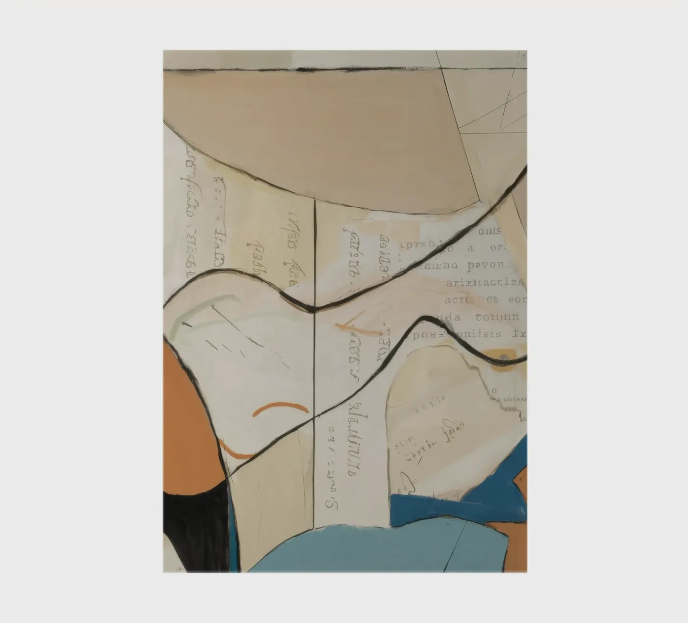 Subtiele elegantie notitieboek van Crimson Whisper