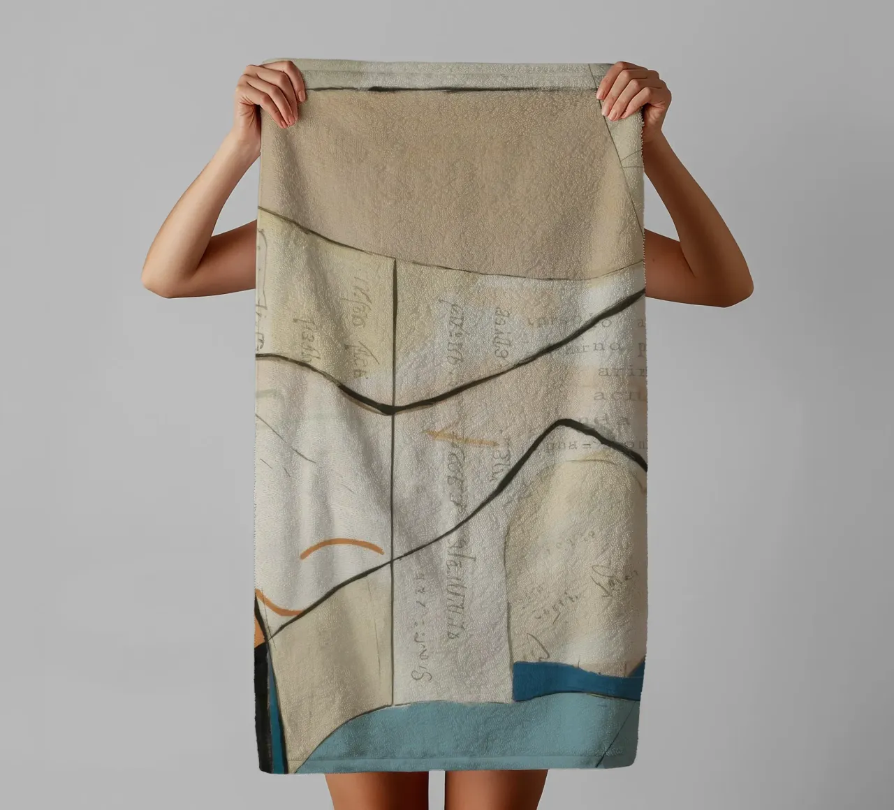 Subtle Elegance towel by Crimson Whisper