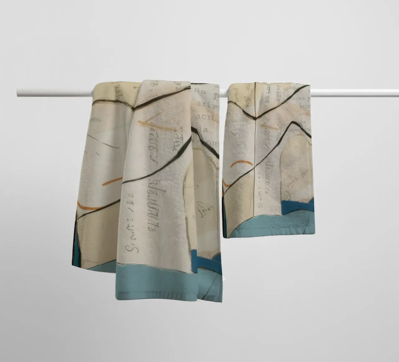 Subtle Elegance towel by Crimson Whisper