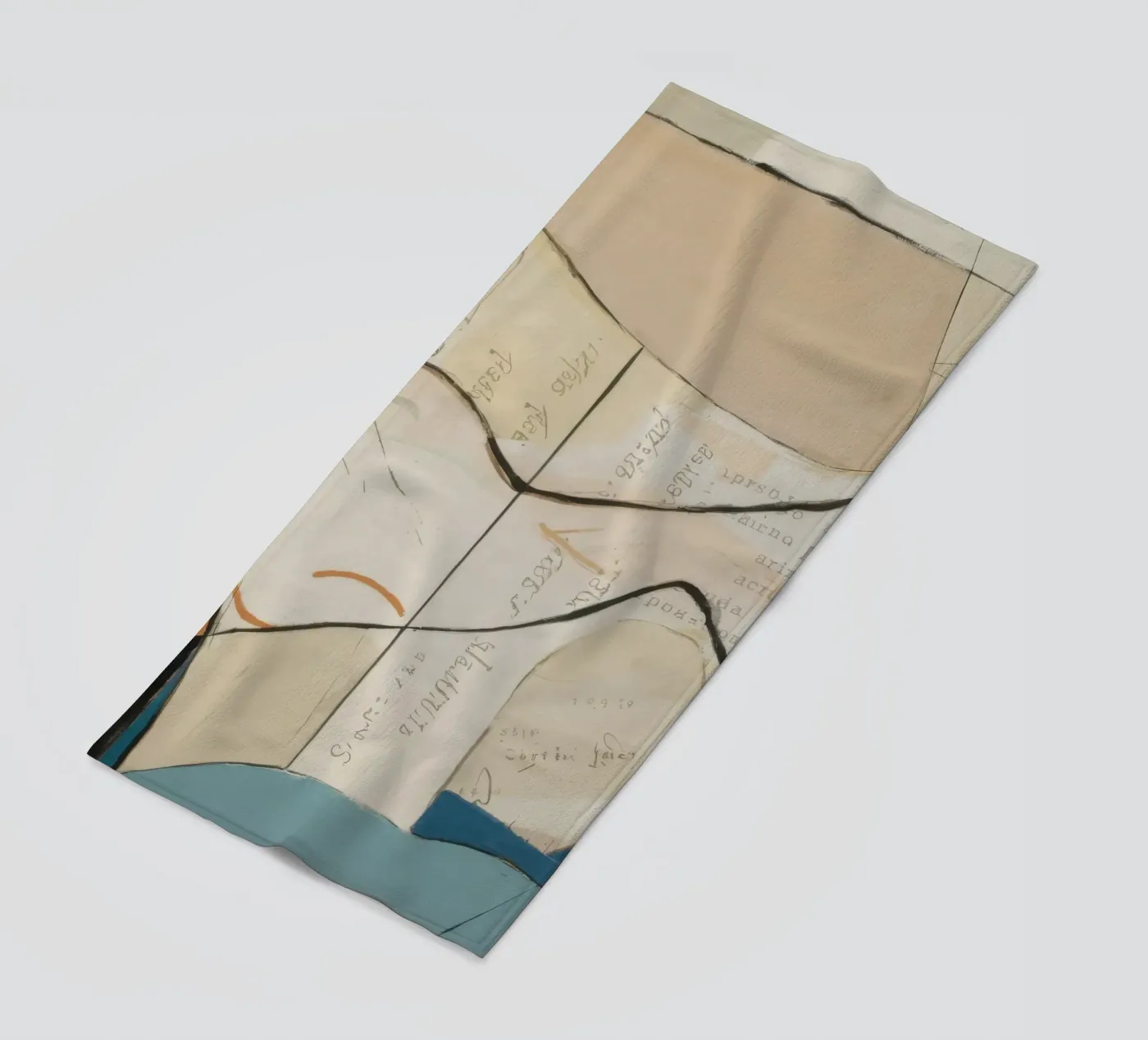Subtle Elegance beach towel by Crimson Whisper
