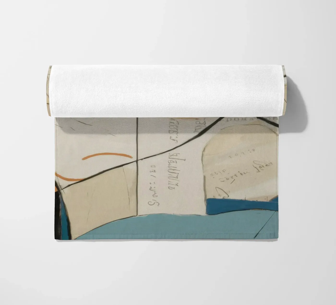 Subtle Elegance beach towel by Crimson Whisper
