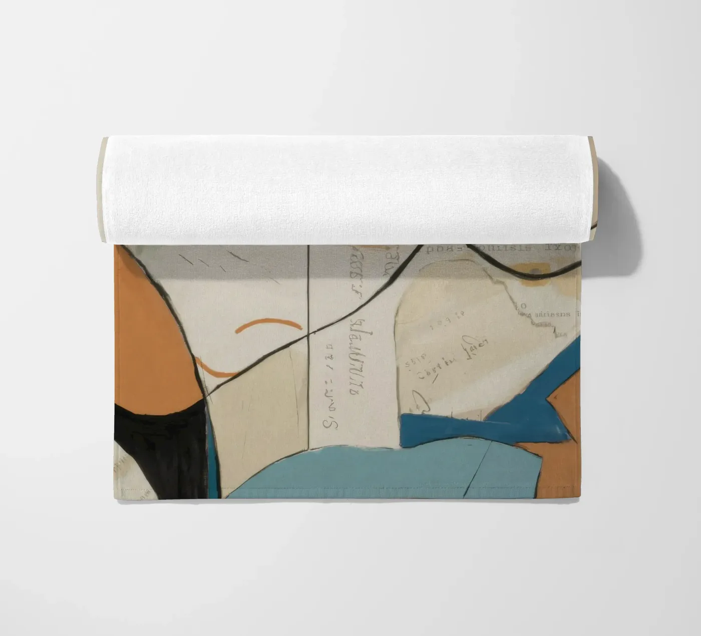 Subtle Elegance beach towel by Crimson Whisper