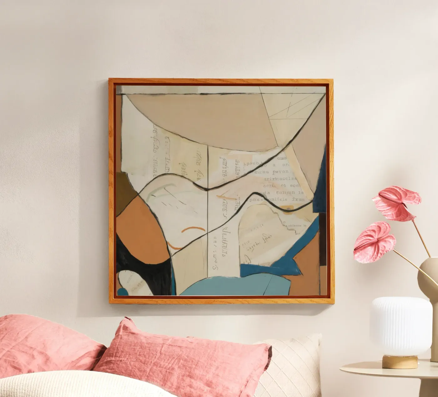 Subtle Elegance acryl van Crimson Whisper