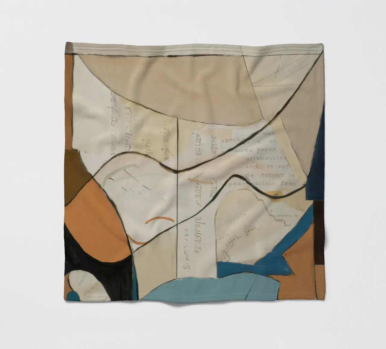 Subtle Elegance fleece blanket by Crimson Whisper