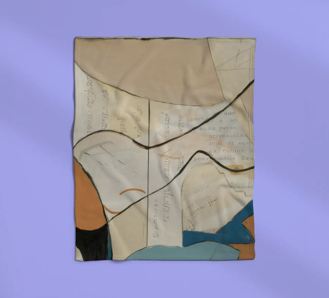 Eleganza sottile coperta in pile da Crimson Whisper