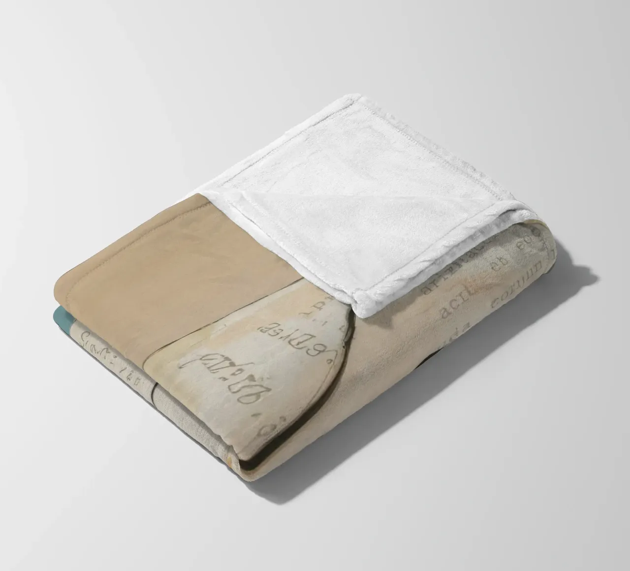 Subtle Elegance fleece blanket by Crimson Whisper