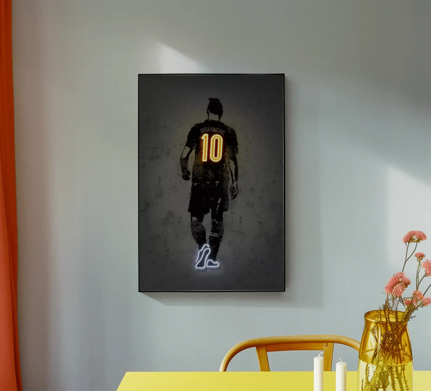 Zlatan Acryl-Glas von Octavian