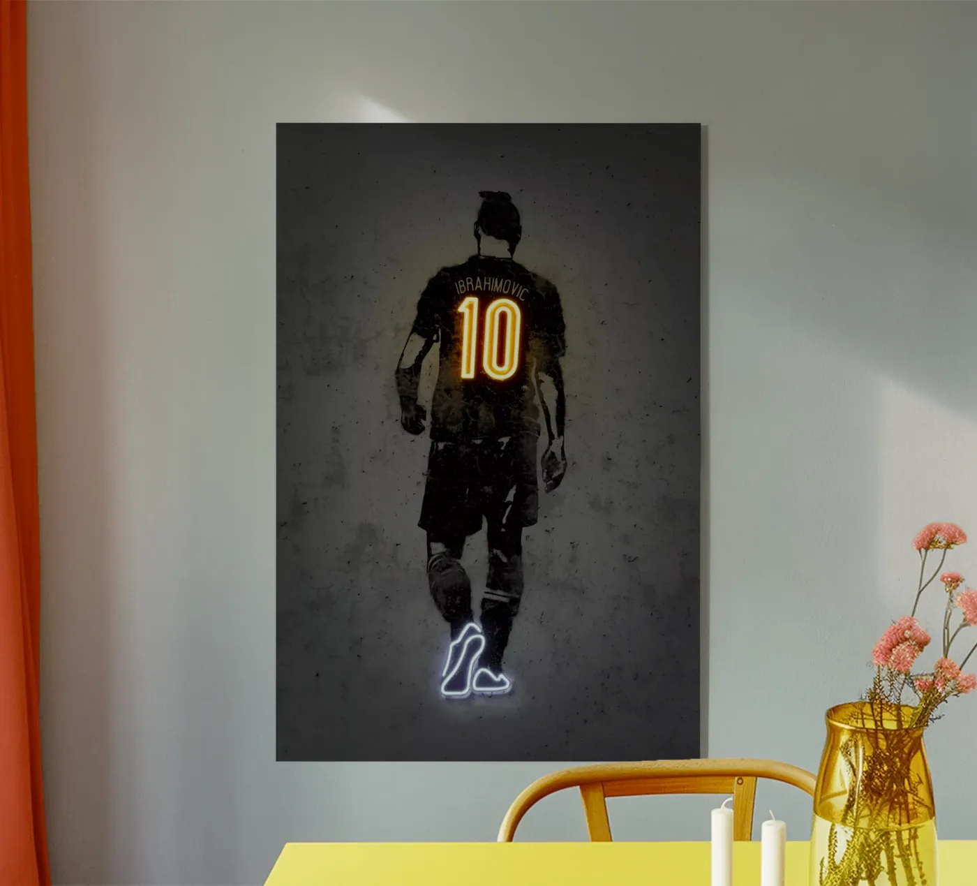 Zlatan Acryl-Glas von Octavian