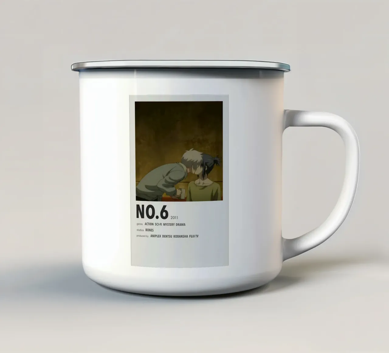 NO.6.2011 tazza in smalto da Totoya
