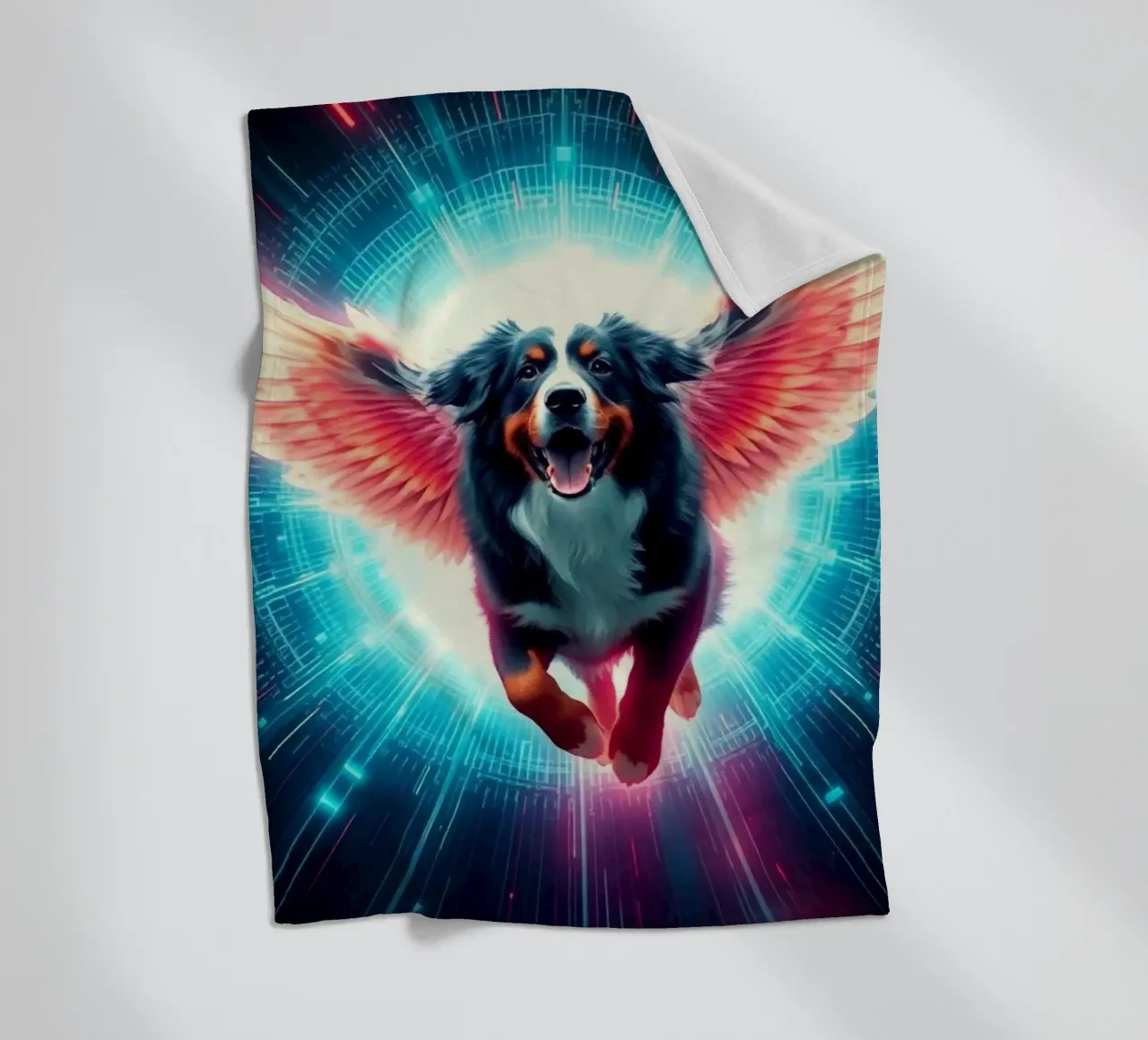 An Angel of Heaven #34 fleece blanket by Yumis.Beargang.and.Me