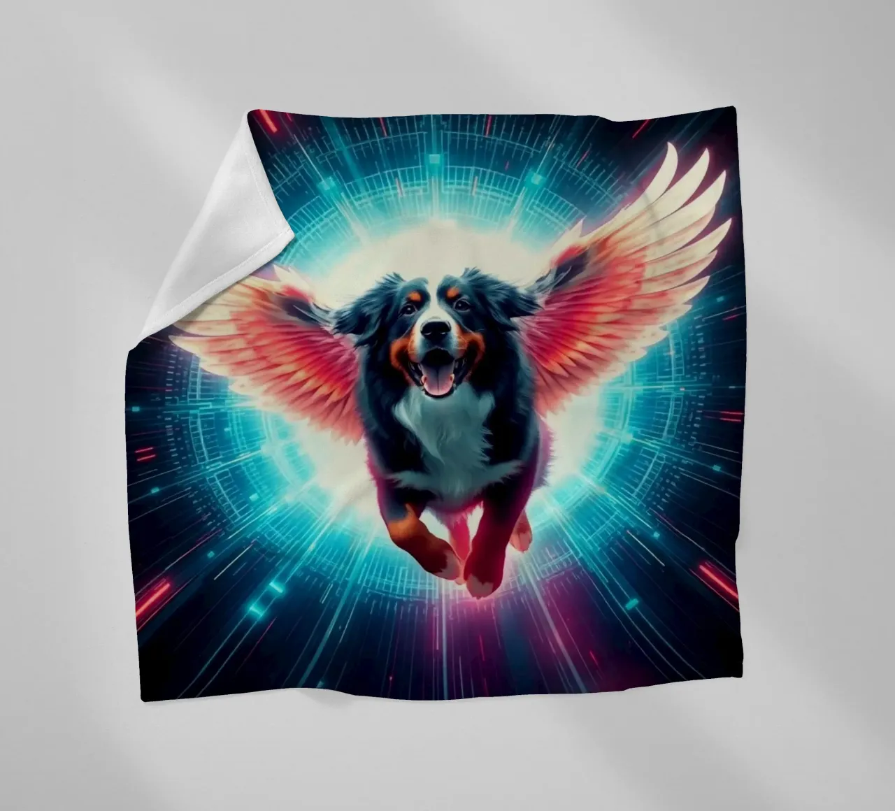 An Angel of Heaven #34 fleece blanket by Yumis.Beargang.and.Me