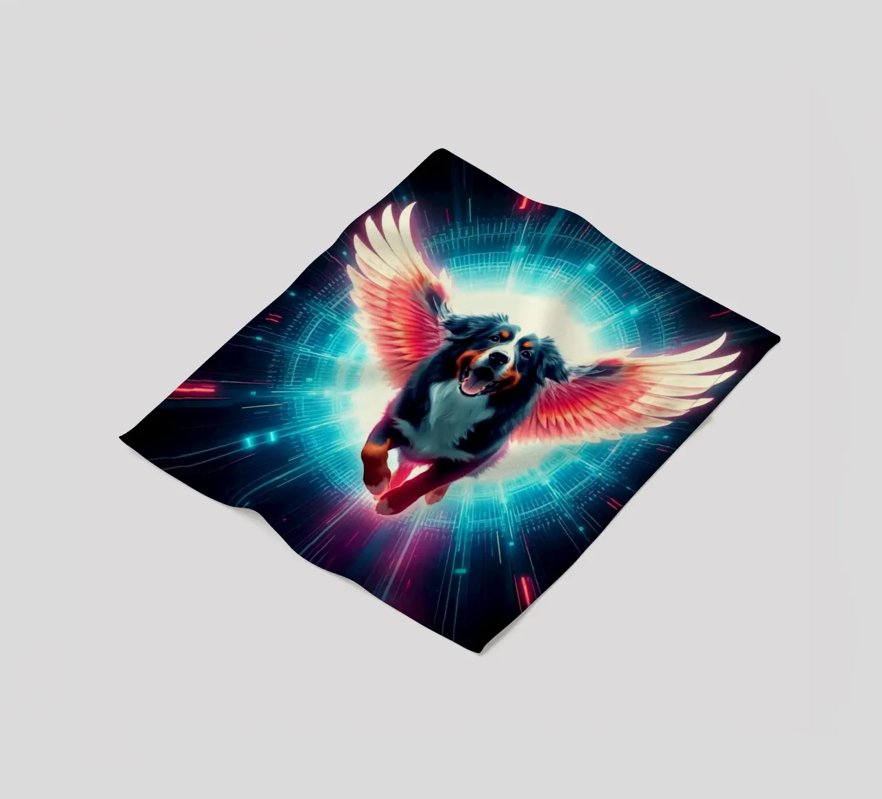 An Angel of Heaven #34 fleece blanket by Yumis.Beargang.and.Me