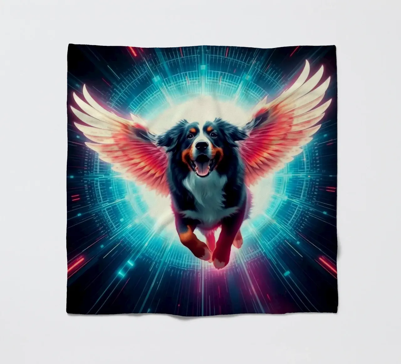 An Angel of Heaven #34 fleece blanket by Yumis.Beargang.and.Me