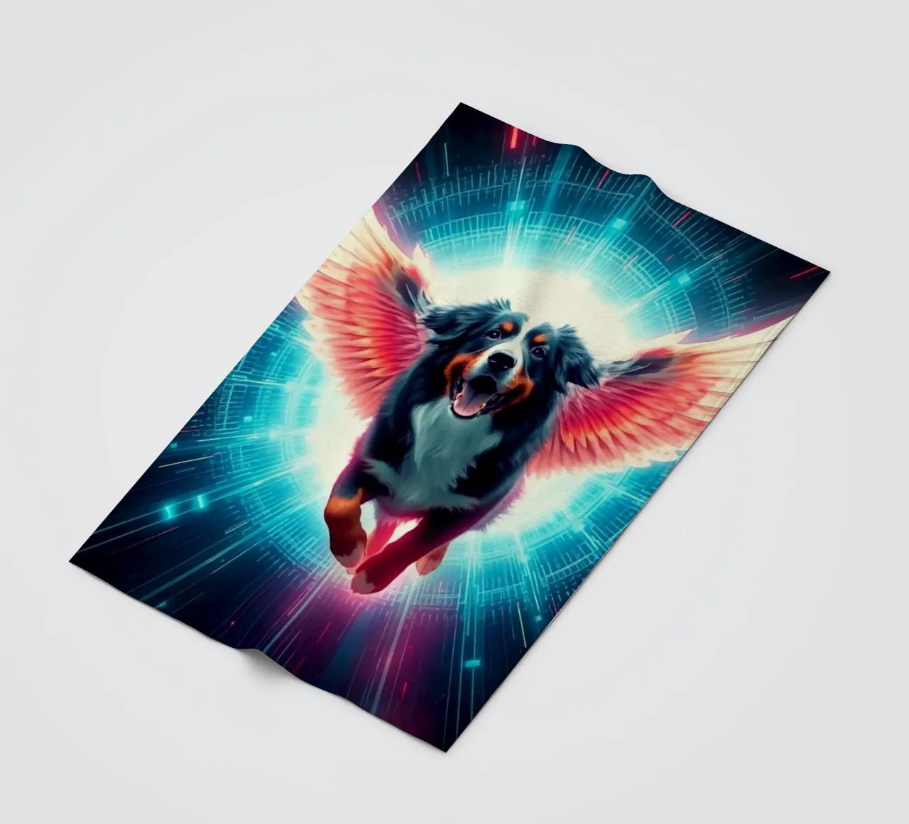 An Angel of Heaven #34 fleece blanket by Yumis.Beargang.and.Me