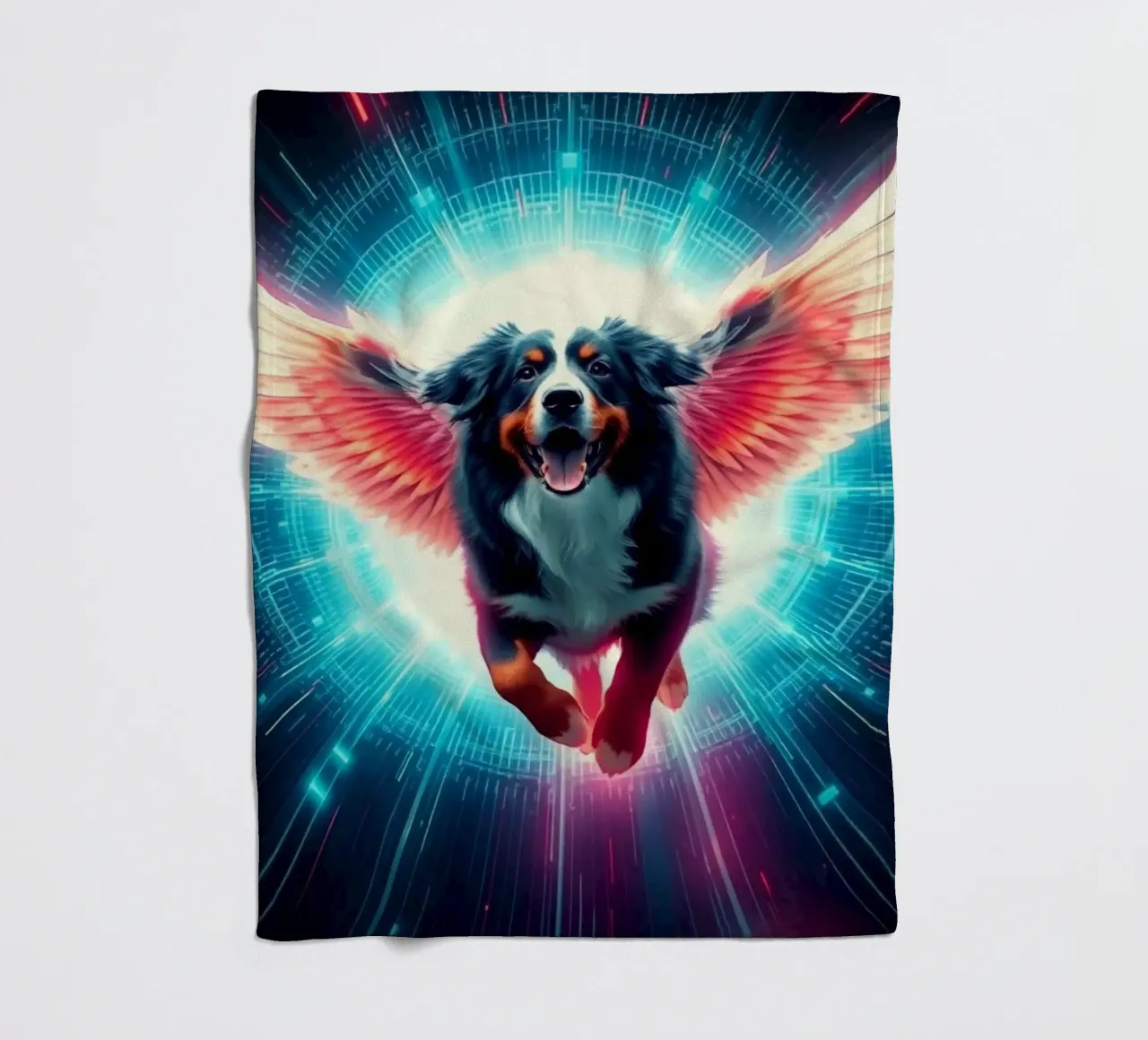 An Angel of Heaven #34 fleece blanket by Yumis.Beargang.and.Me