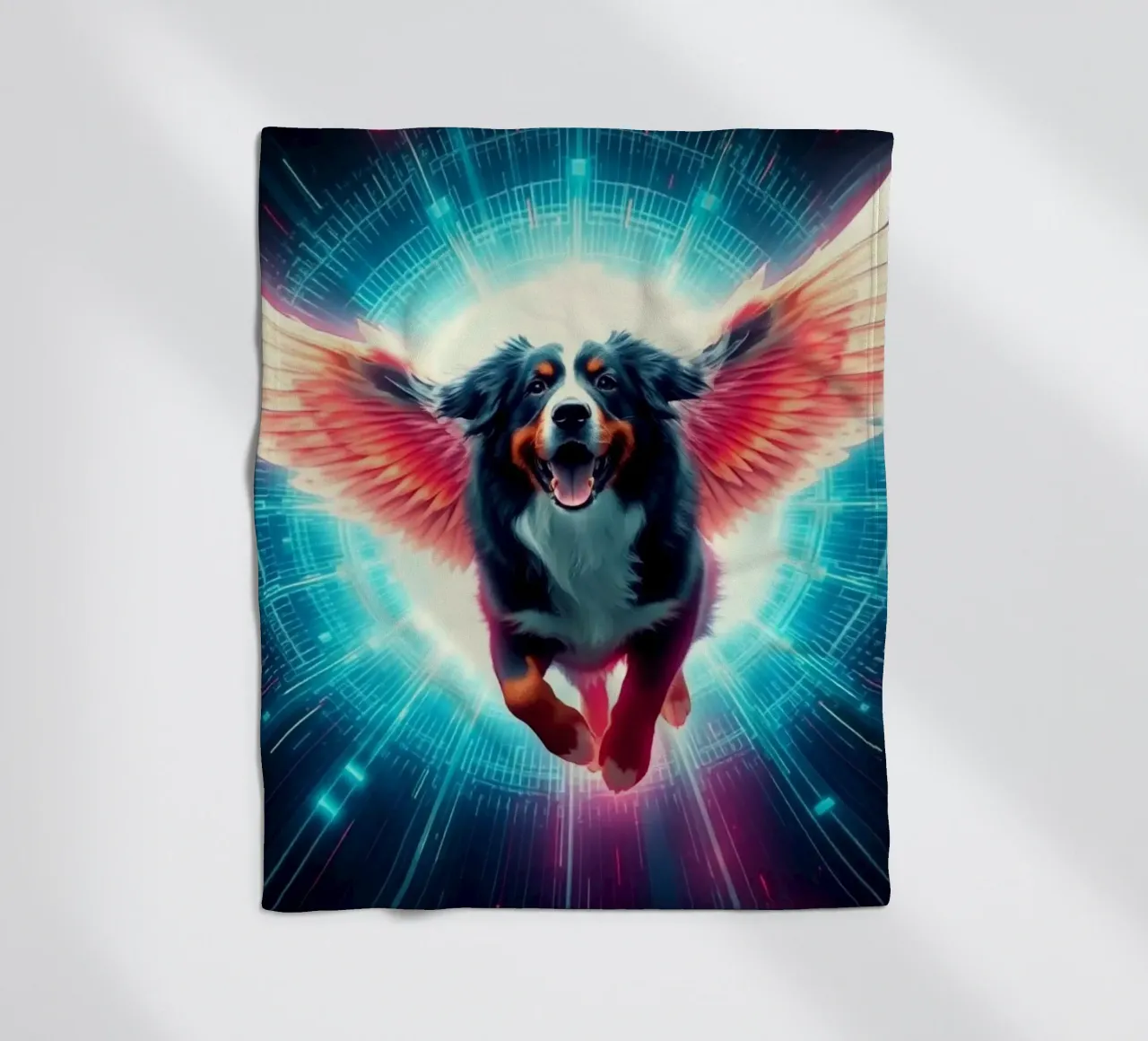 An Angel of Heaven #34 fleece blanket by Yumis.Beargang.and.Me