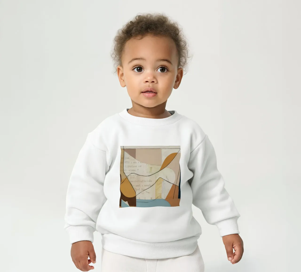 Graceful Curves baby sweatshirt by Crimson Whisper