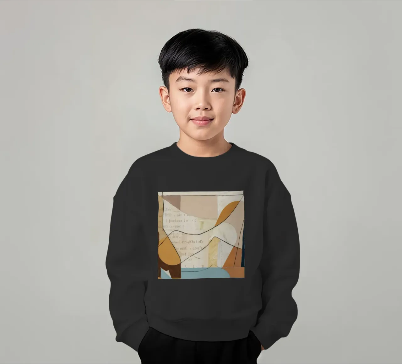 Curve aggraziate felpa bambino da Crimson Whisper