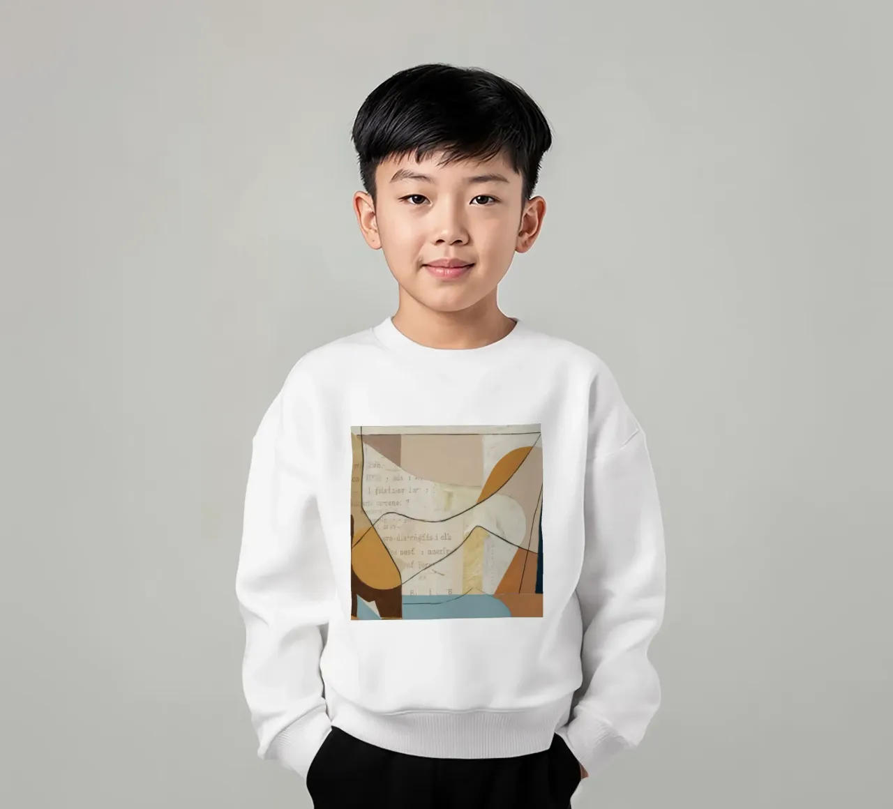Anmutige Kurven Kinder Sweatshirt von Crimson Whisper