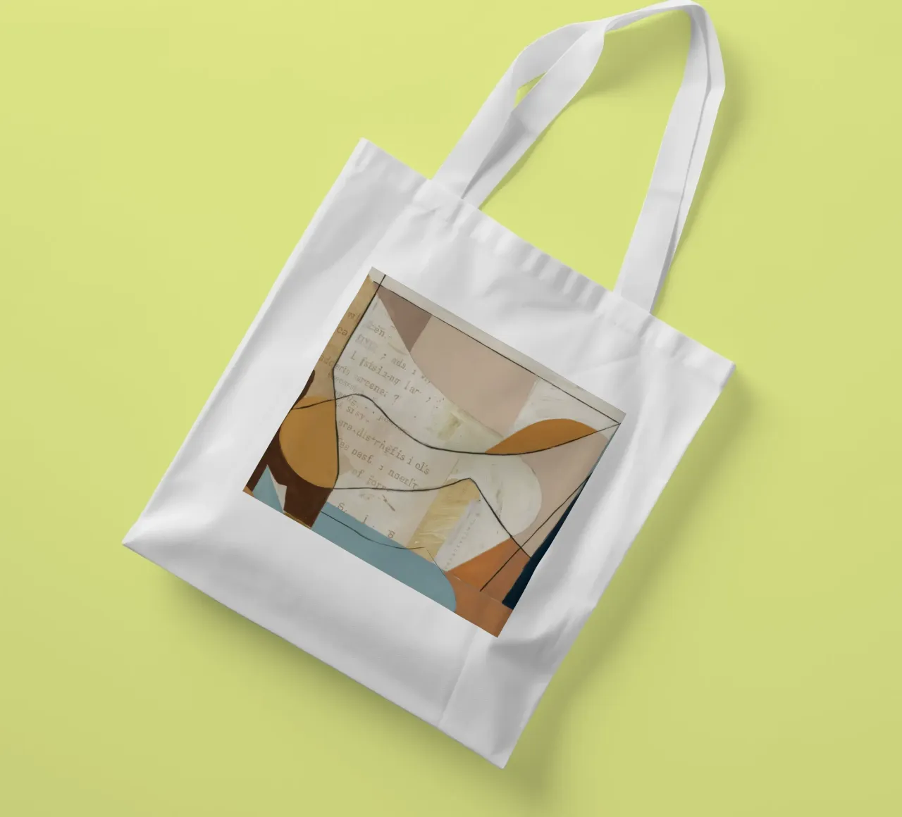 Curve aggraziate borsa in juta da Crimson Whisper