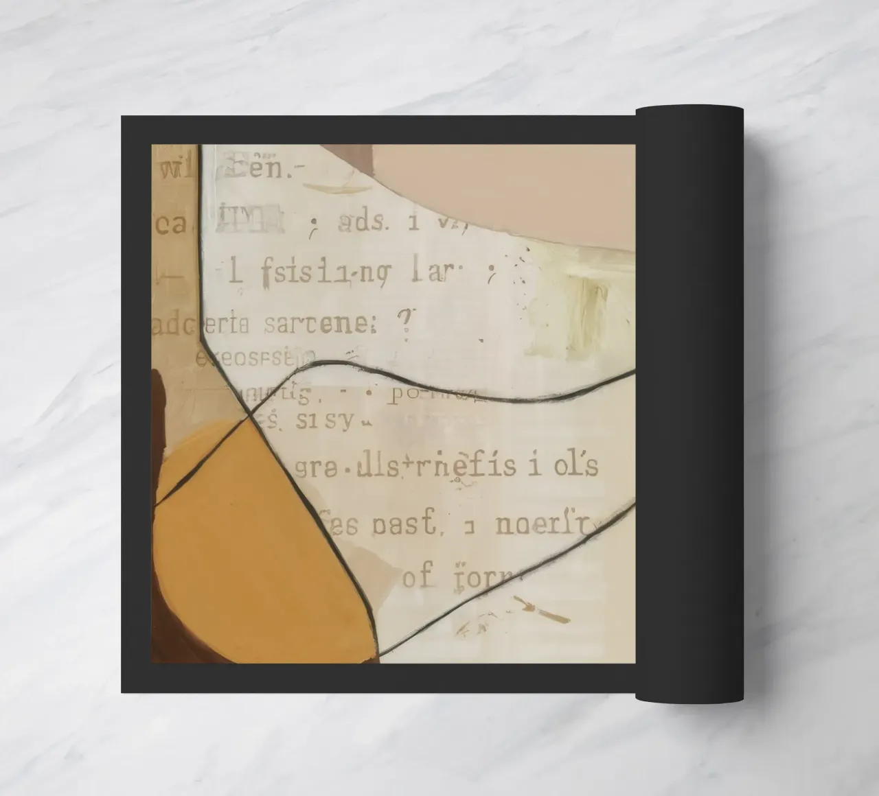 Courbes gracieuses paillasson de Crimson Whisper
