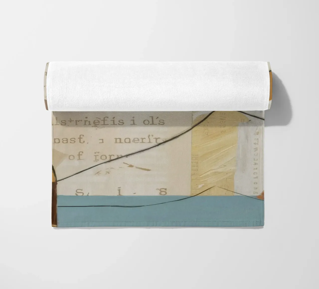 Curve aggraziate telo mare da Crimson Whisper