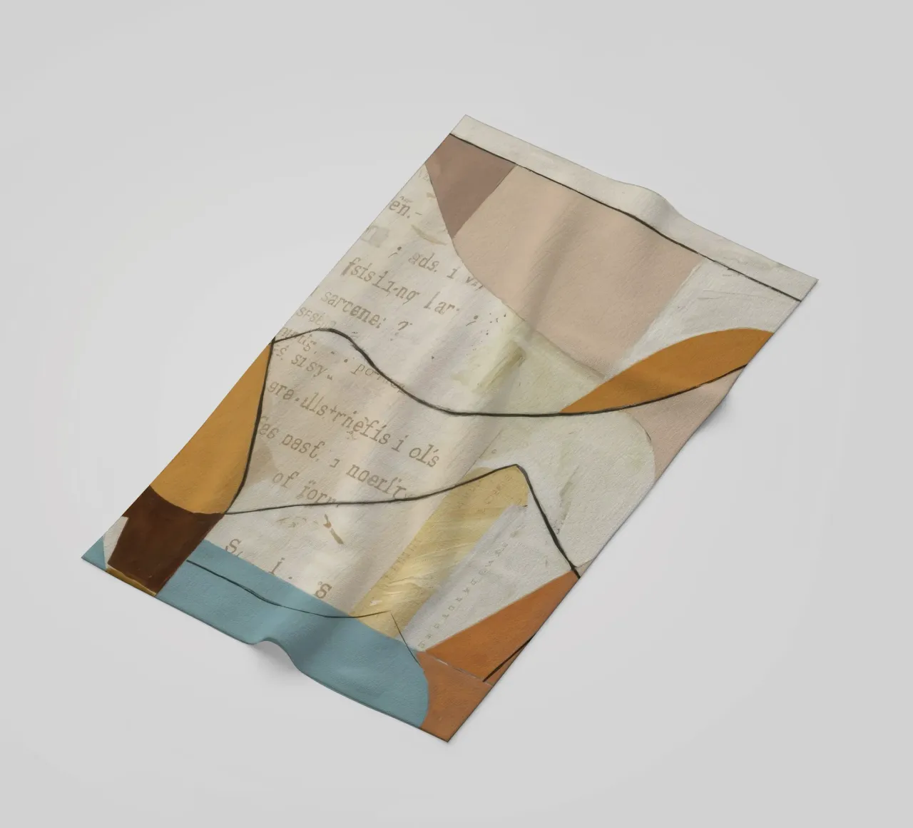 Curve aggraziate telo mare da Crimson Whisper