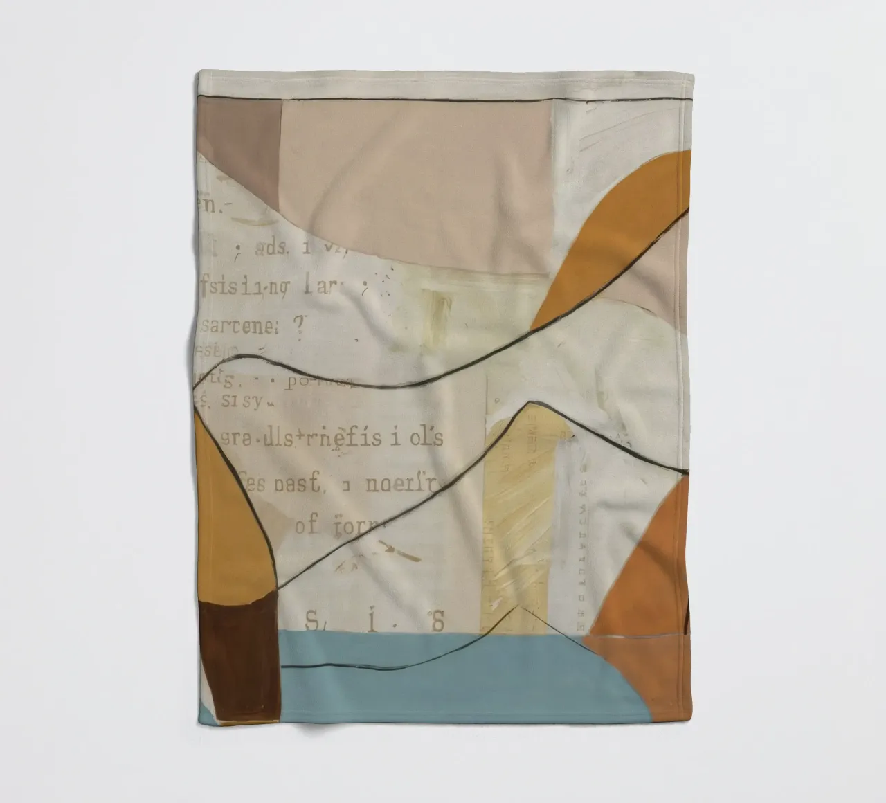 Curve aggraziate coperta in pile da Crimson Whisper