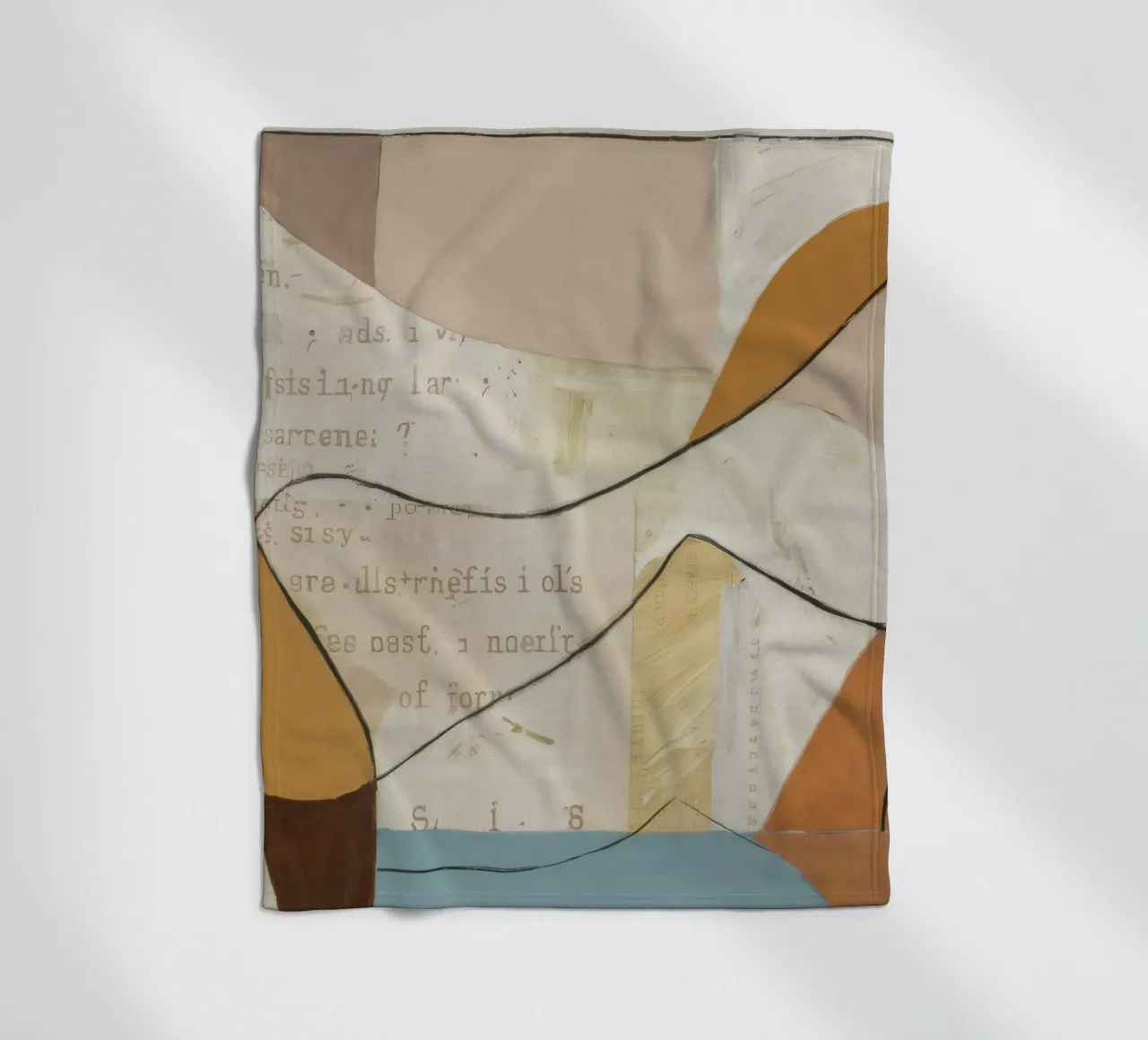 Curve aggraziate coperta in pile da Crimson Whisper