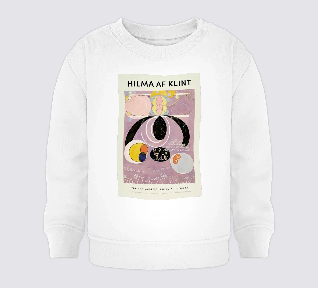 Hilma af Klint - The Ten Largest, No. 6 felpa neonato da Vintage by JUNIQE